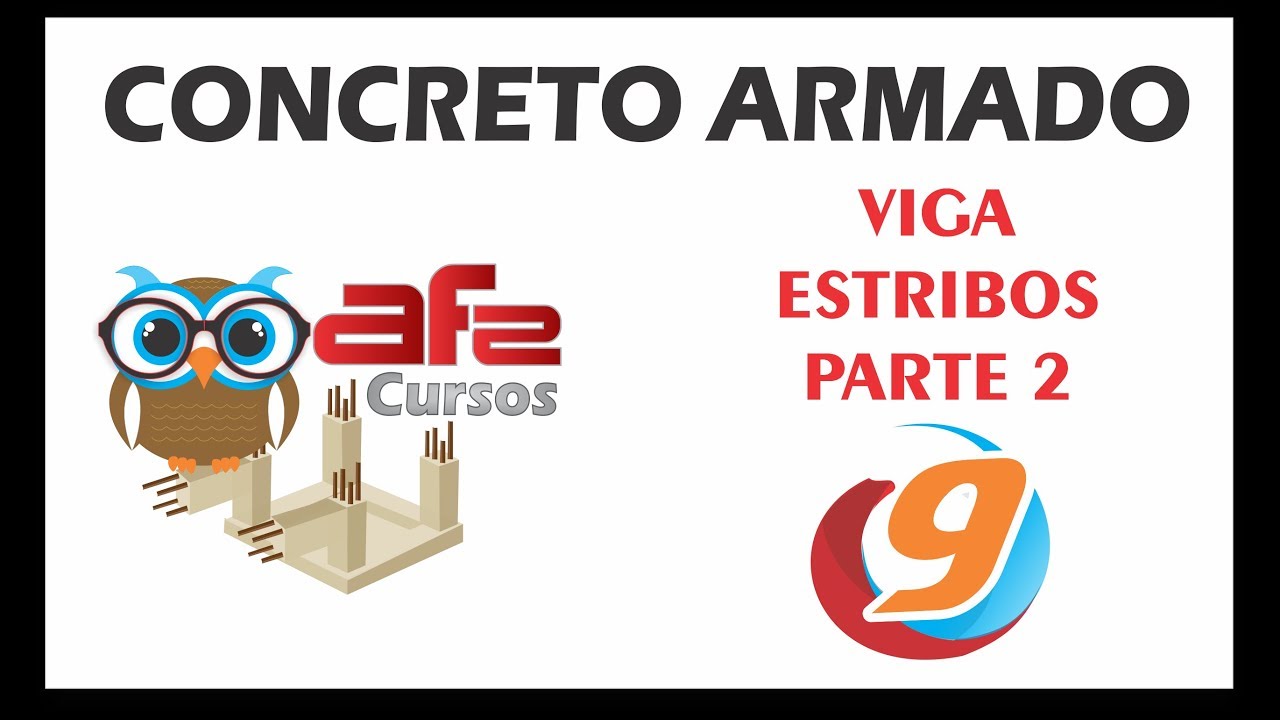 Concreto Armado - Aula 09 - Cálculo de Viga - Flexão Normal Simples - Armadura Transversal - Parte 2