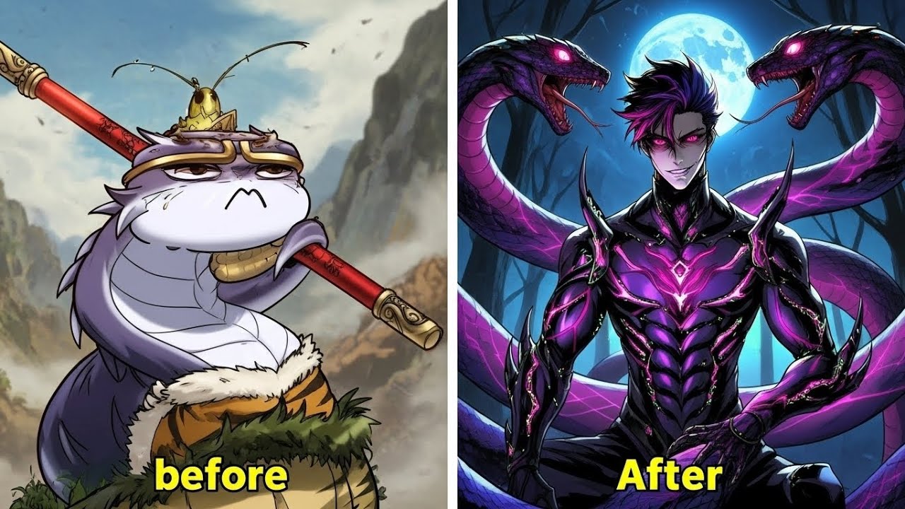 From Weak Snake to Apex Predator: He Evolves Every Time He Eats a monster (manhwa Recap)