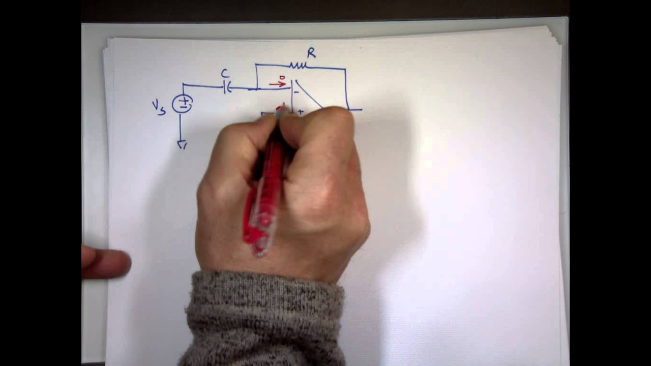 Simple Op Amp Circuits with Capacitors and Inductors