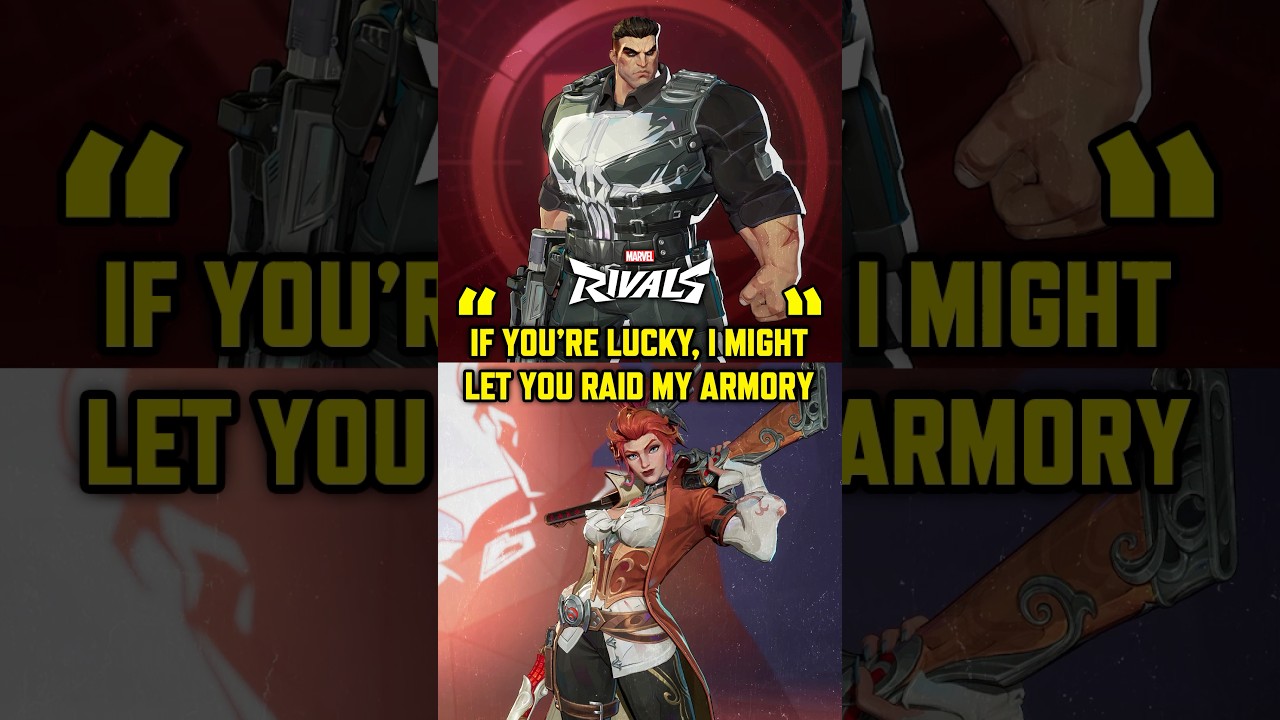New Punisher and Elsa Bloodstone interaction in Marvel Rivals Season 6.5! 🗣️