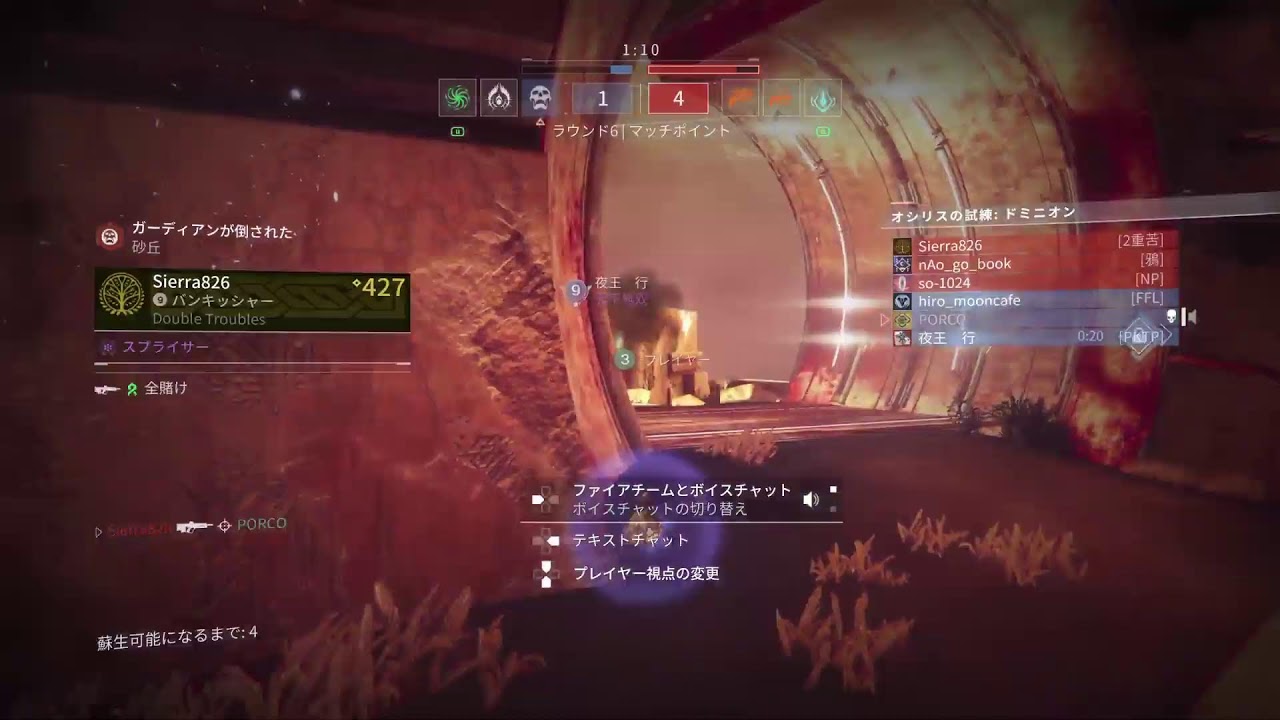 [destiny2](PS5)　サブ垢2 オシリス装備集め