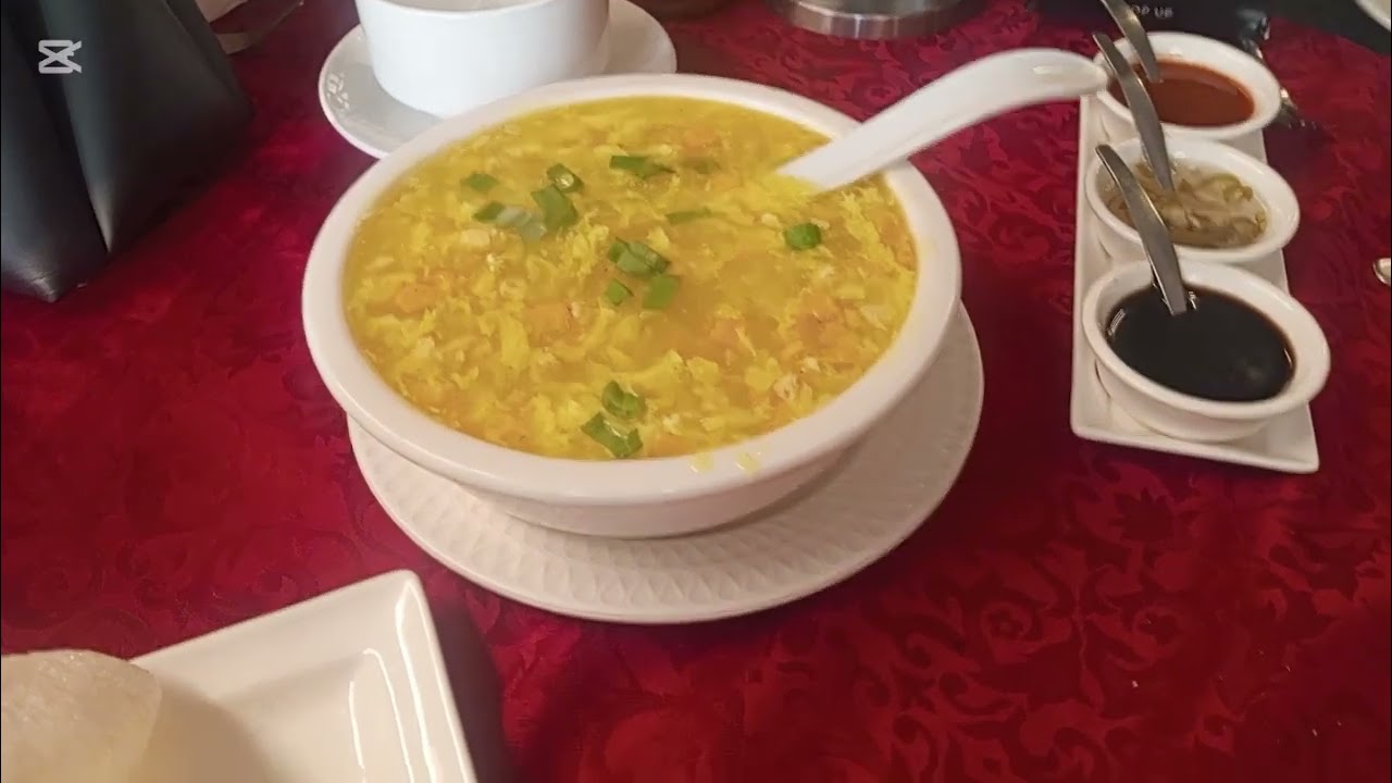 Bossion cafe in soup 🍲 very tasty food today in Sialkot v mall shop