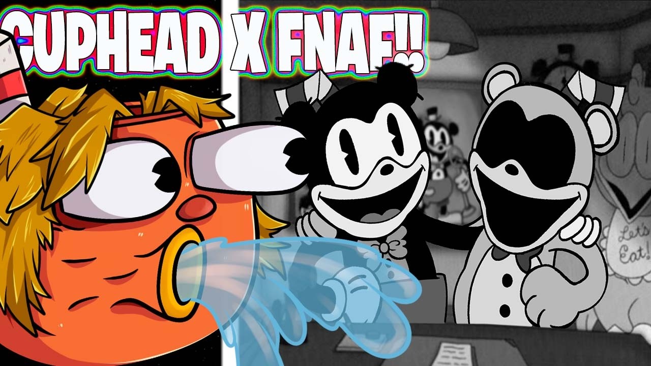 ESTO es REAL y ACABA DE SALIR... *Five New-Fangled Nights COMPLETO* Cuphead x FNAF