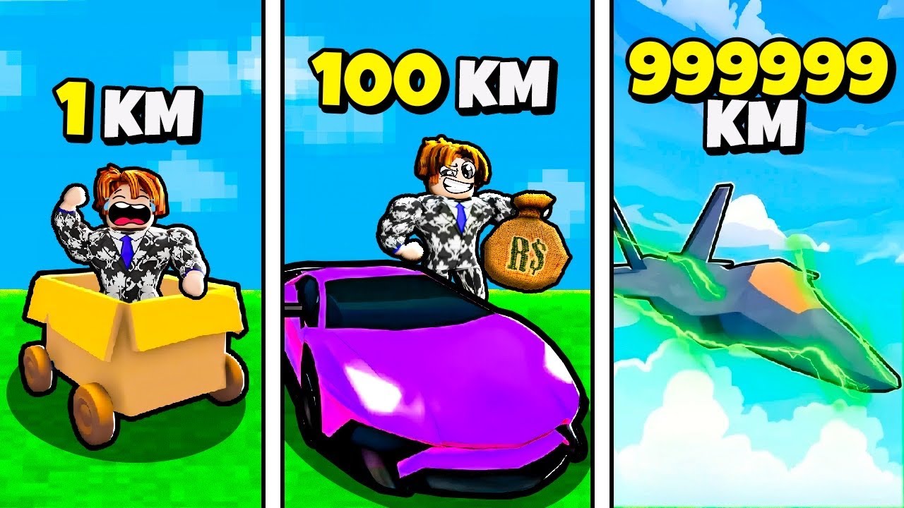 VOCÊ É O PIOR CARRO DO MUNDO NO ROBLOX MAS PODE EVOLUIR INFINITAMENTE 😨😨