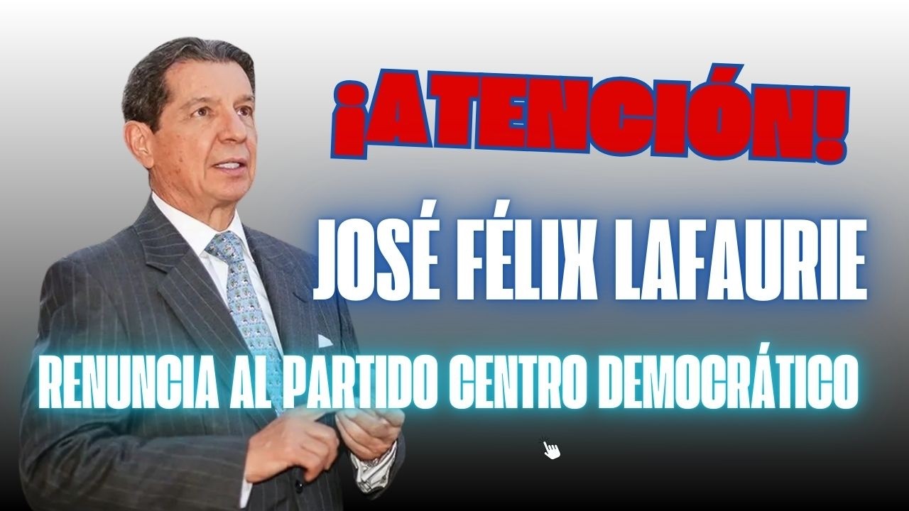 #ATENCIÓN: José Félix Lafaurie renuncia al Partido Centro Democrático