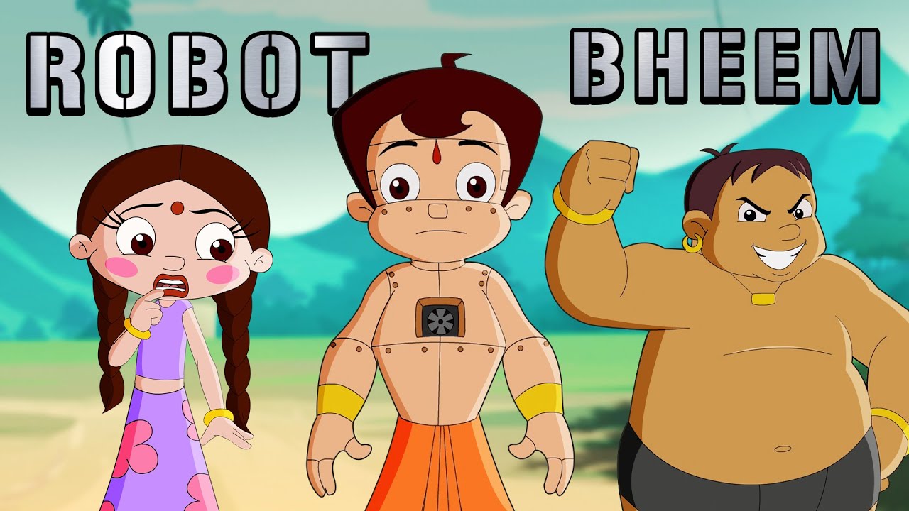 Chutki - The Robot Bheem | छोटा भीम कार्टून | Fun Cartoons for Kids