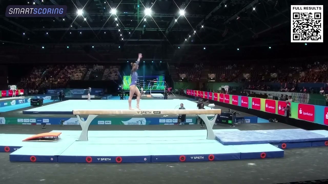 Maria Drobniak. 2025 European Championships. Qual/TF. BB