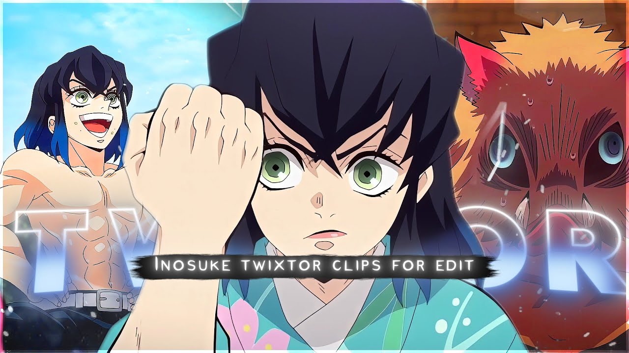 Inosuke Hashibira Twixtor 4K | Demon Slayer clips | Twixtor Pack