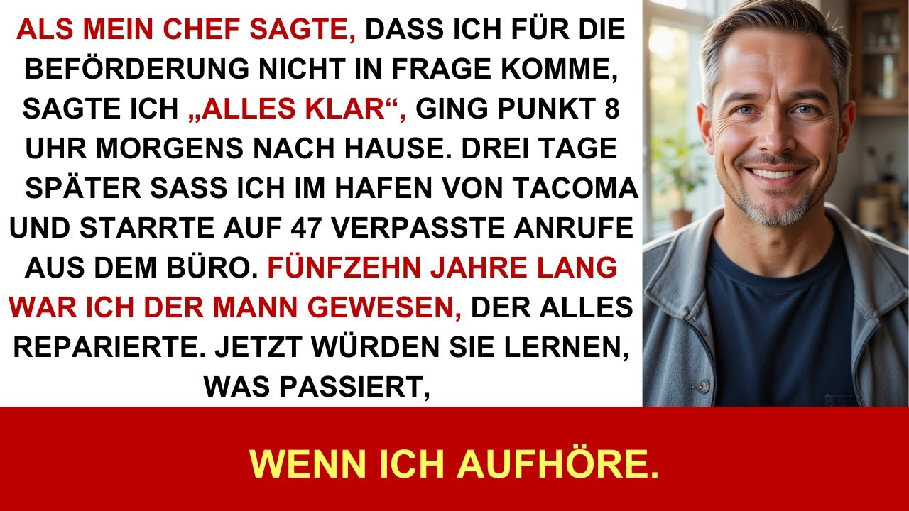 Sie sagten, ich sei nicht „qualifiziert“ für die Beförderung … also ließ ich Realität sie widerlegen