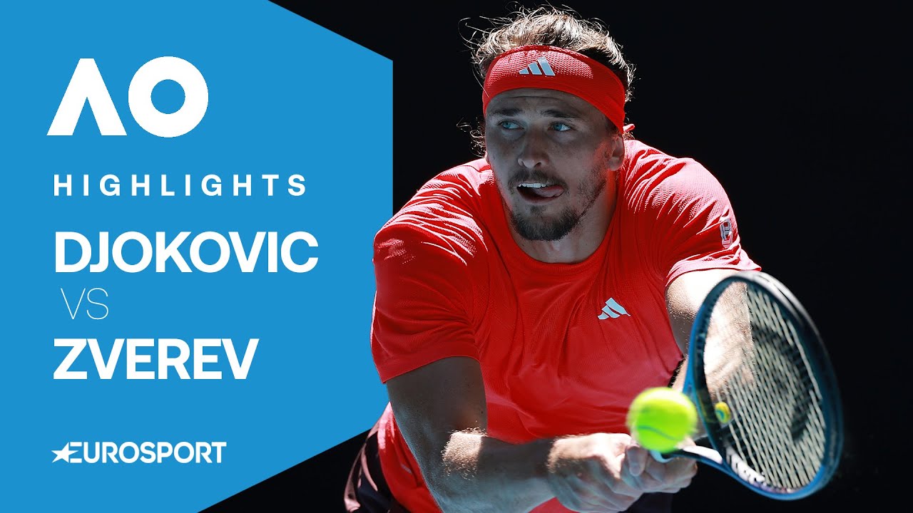 Djokovic muss gegen Zverev aufgeben | Halbfinale | Highlights deutsch | Australian Open 2025