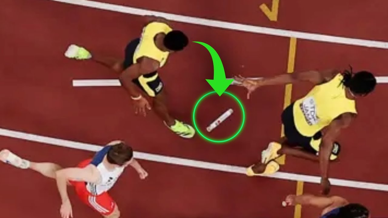 What Went WRONG? Jamaica Baton Drop in the Men's 4x100m Semi-Final World Championships