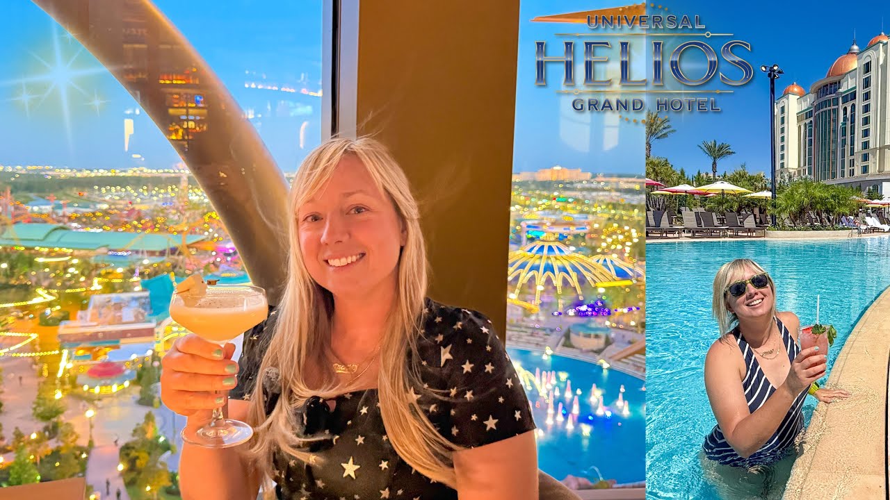 We Stayed at Helios Grand Hotel! FULL Resort Tour, Pool Cabana, Rooftop Bar, Epic Universe View Room