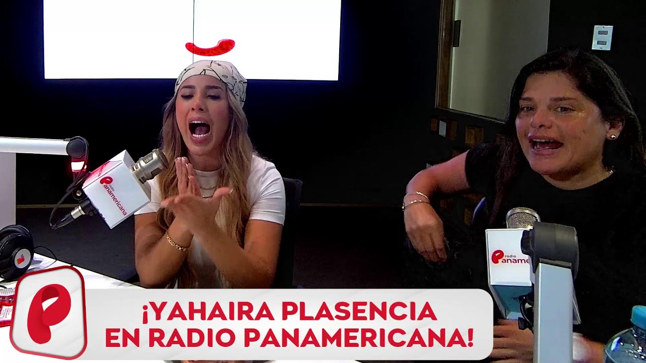 ¡Yahaira Plasencia en Radio Panamericana! 🤩🎶