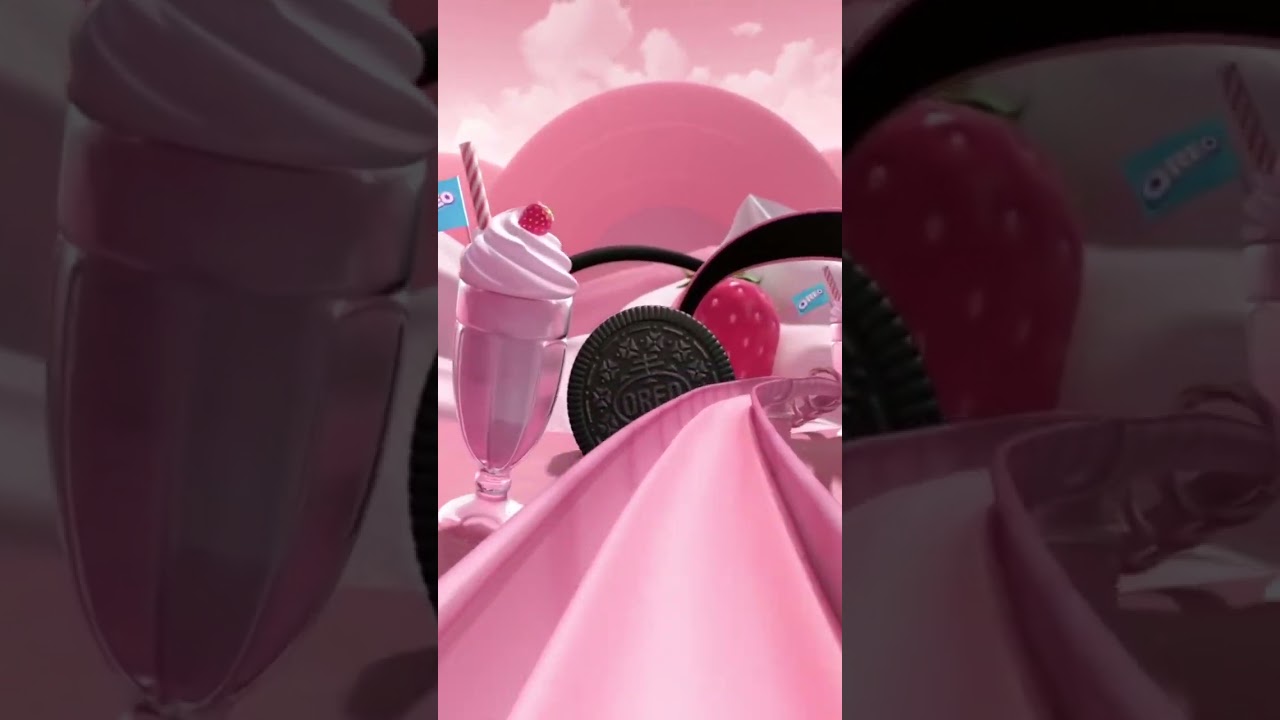 OREO Strawberry Ad #shorts