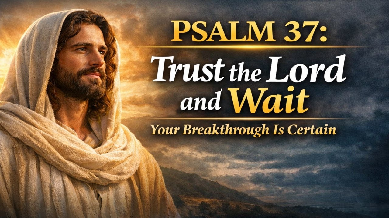 PSALM 37: Trust the Lord and Wait — Your Breakthrough Is Certain.