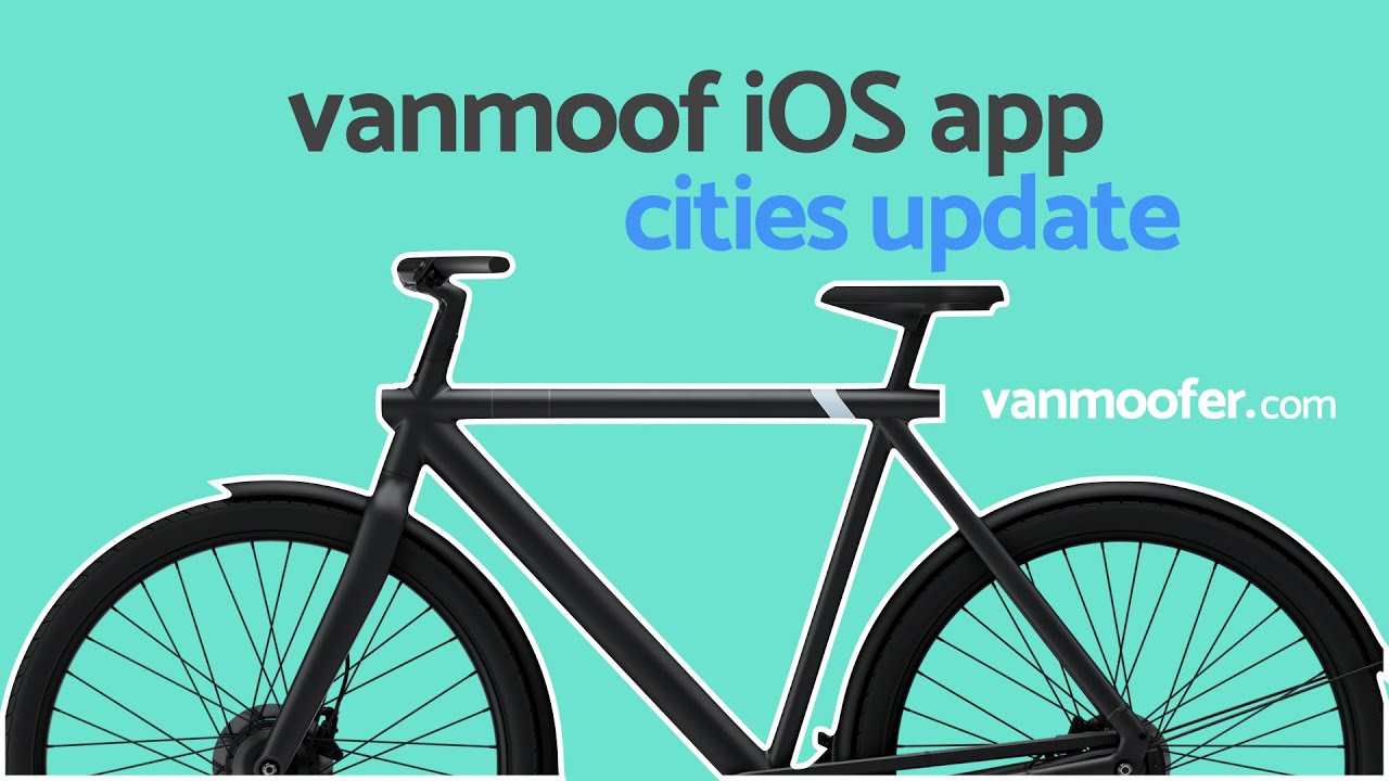 VanMoof S3/X3 Official App - Cities Update (Hands-on Screencast) #VanMoof #S3 #RideTheFuture