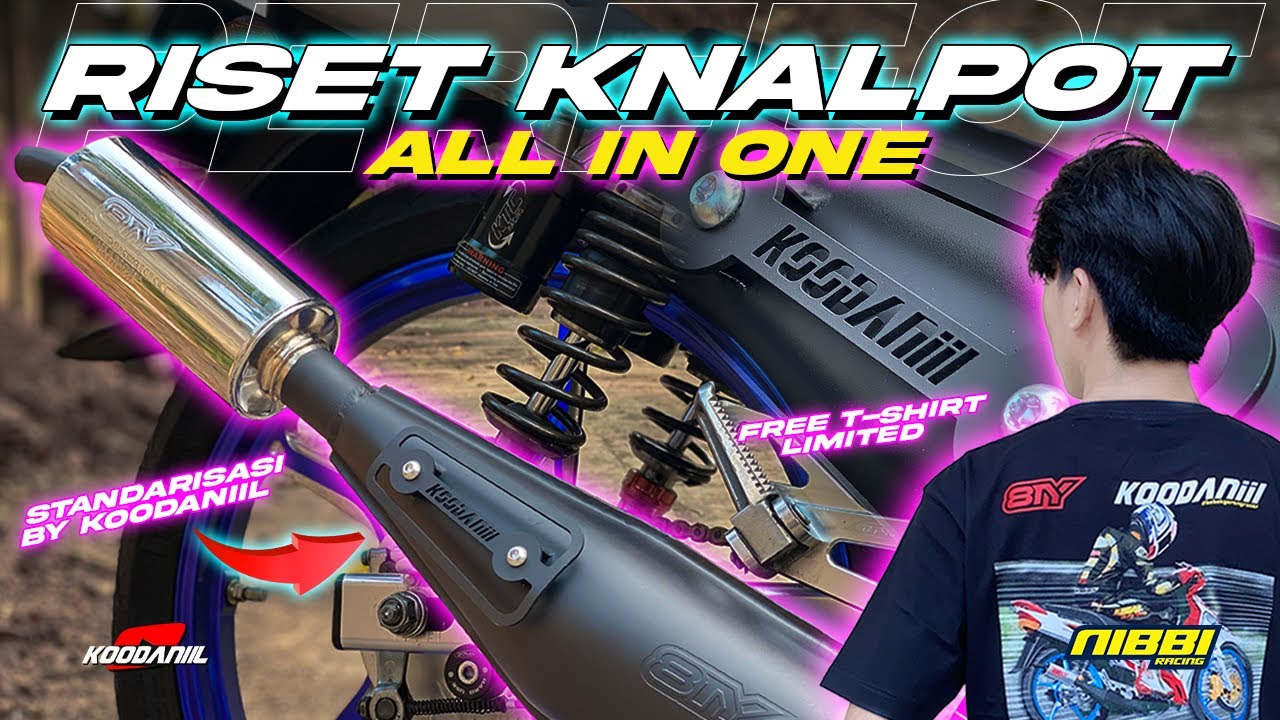 NYARIS SEMPURNA‼️KOODANIIL BIKIN KNALPOT RACING F1ZR ft. 8TY RACING