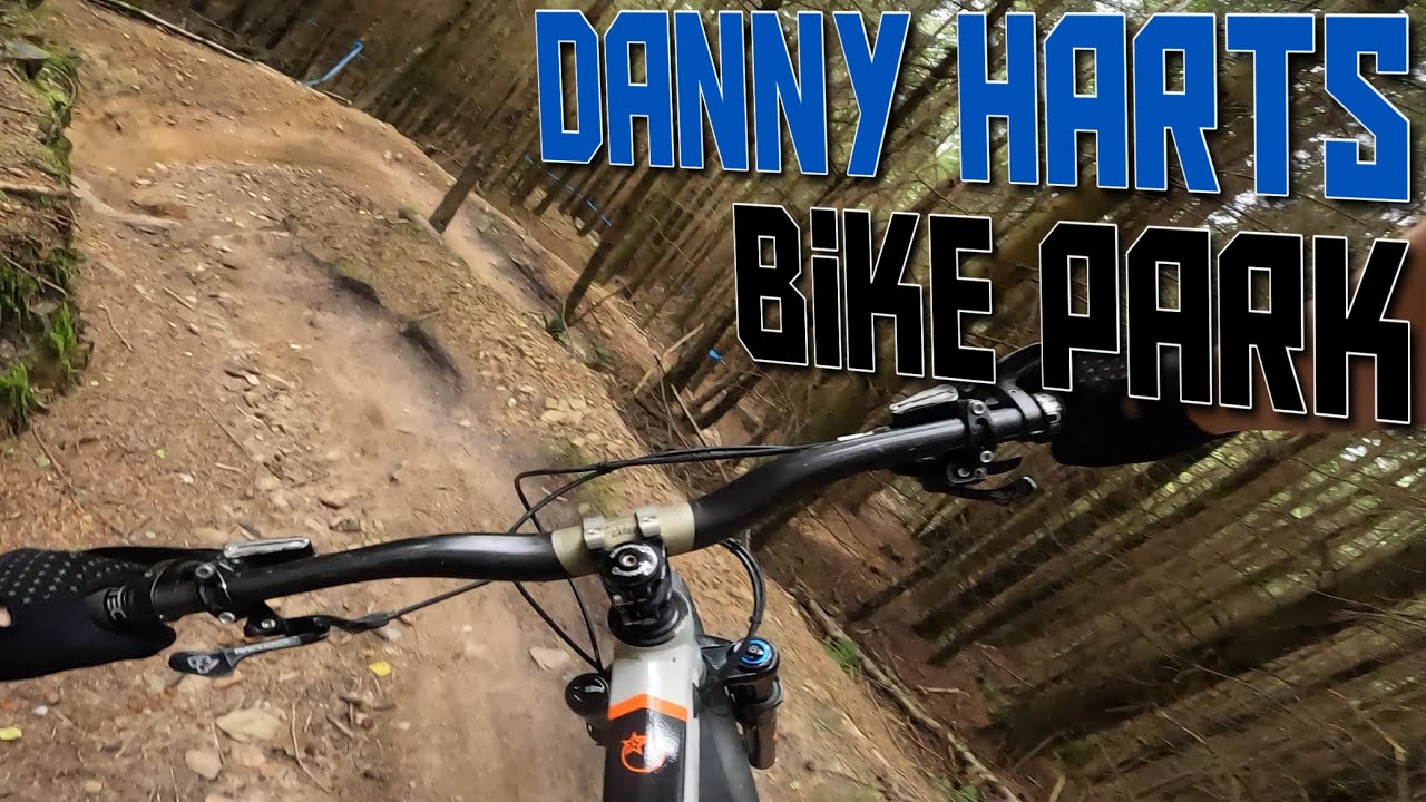 PURE RIDING at Danny Harts Descend BIKE PARK with JENSON and GEORGE