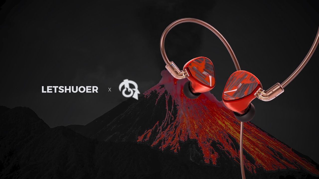 💎 LETSHUOER Kinda Lava Tribrid earphones (1/DD 2/BA 4/EST)