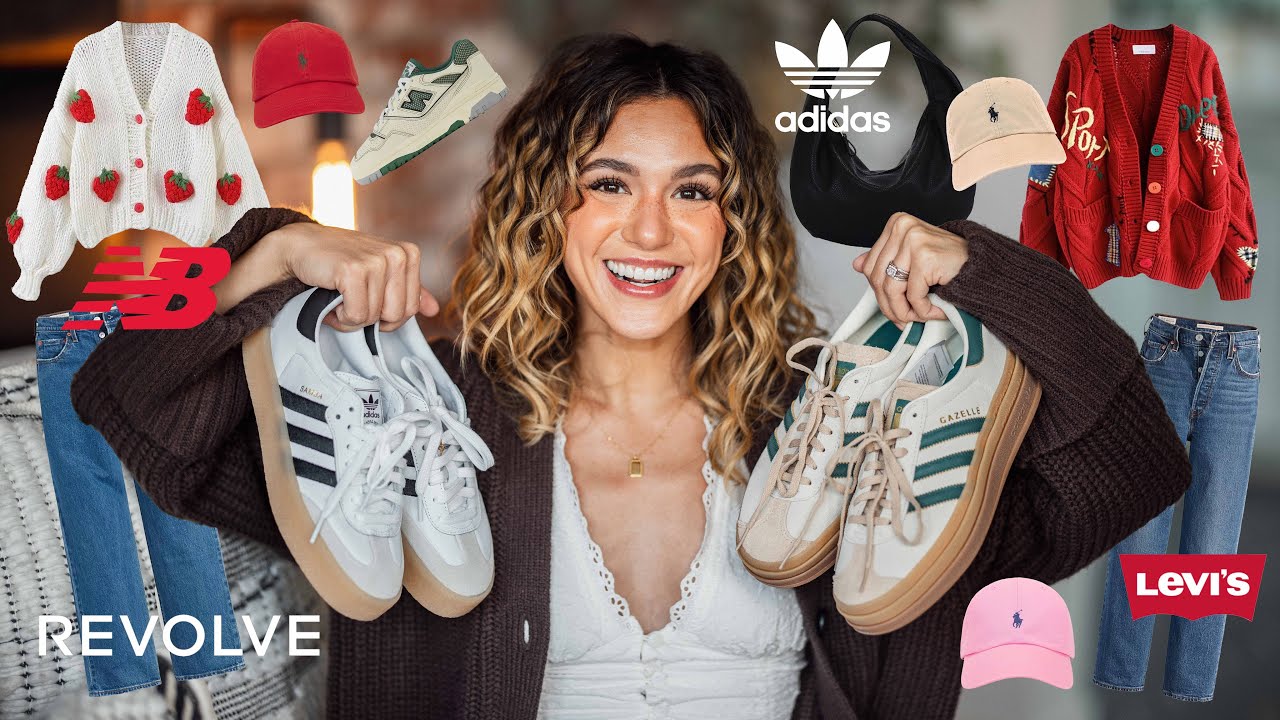 WINTER TRY-ON HAUL! Levi's, Revolve, Adidas Sambae, Gazelle, New Balance, Polo, Amazon & MORE | 2024