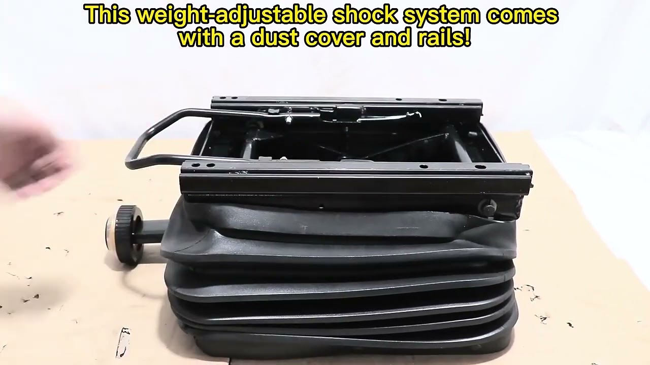 HWHongRV Suspension Damping Seat Base Weight Adjustment Up/Dow Adjustment for Operator Seat on Truck