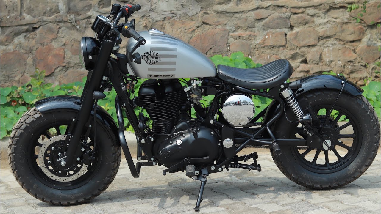 Royal Enfield modified into bobber | bike modification 2019 | Tech for Good