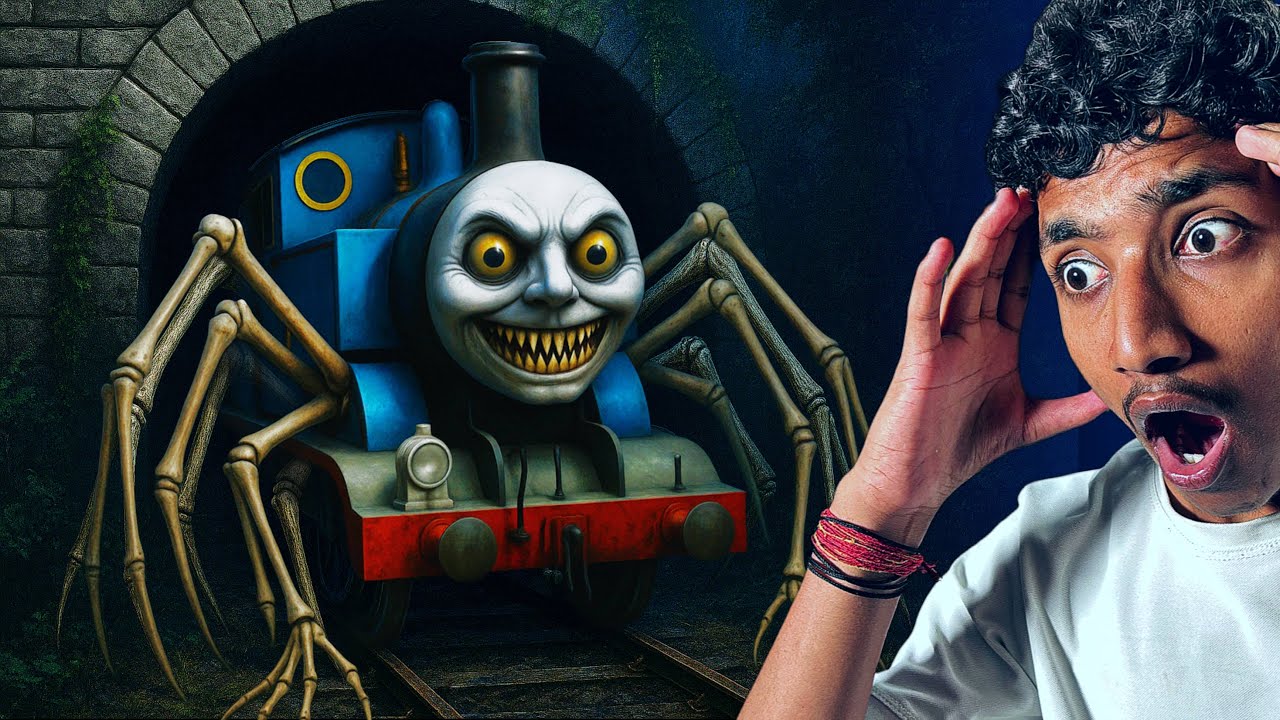 Thomas The Train: Evil Tunnel Escape! #scarxgaming 