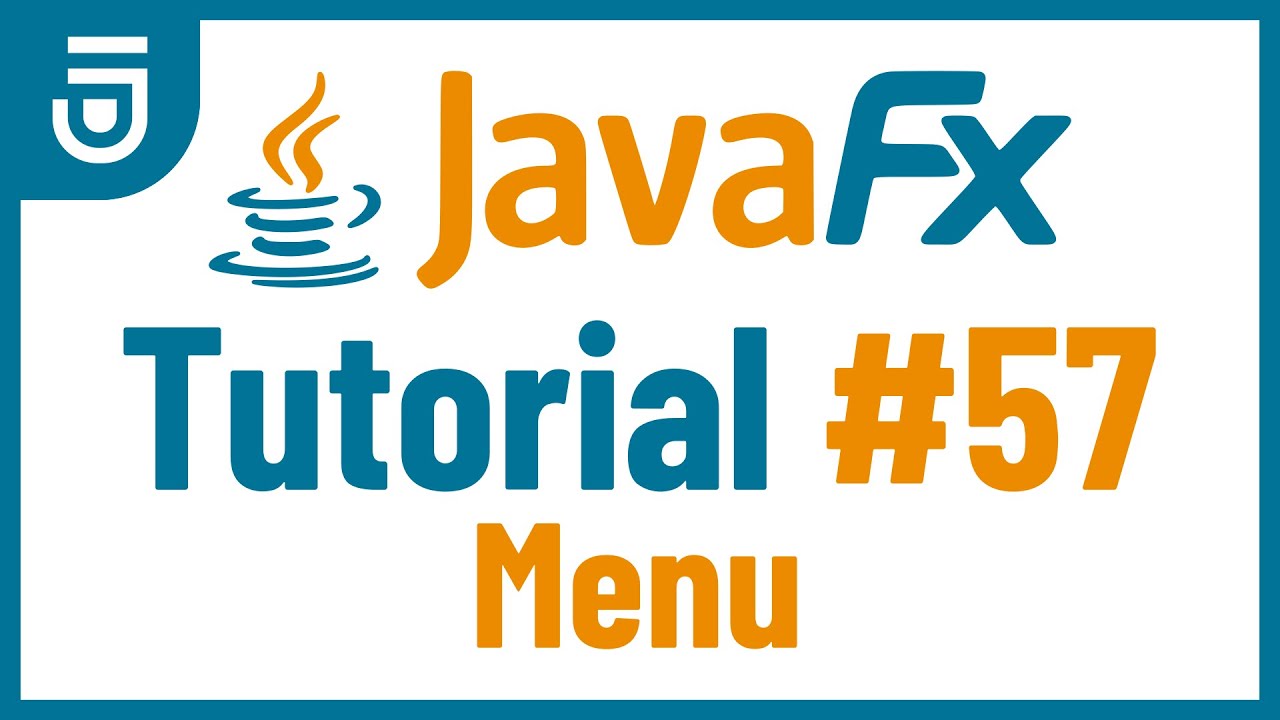 Menu | JavaFX GUI Tutorial for Beginners