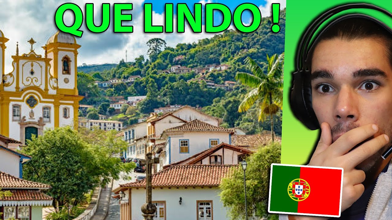 Português reage ao ESTADO de MINAS GERAIS (CURIOSIDADES)