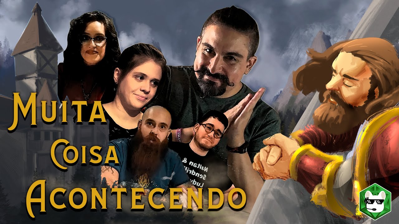 Jogando RPG | s4e01 | A Lua Sangrenta | Muita coisa Acontecendo