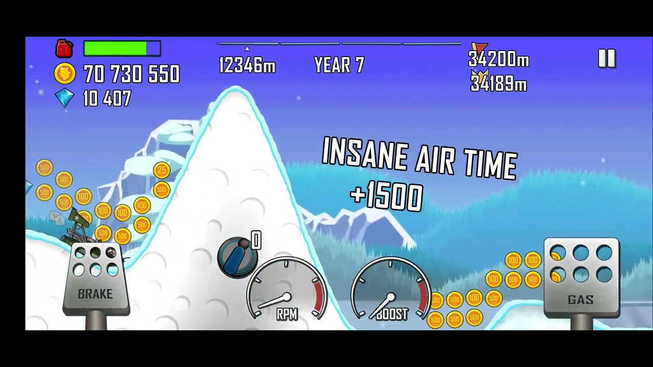 Hill Climb Racing : Super Off Road & Seasons 32334 m