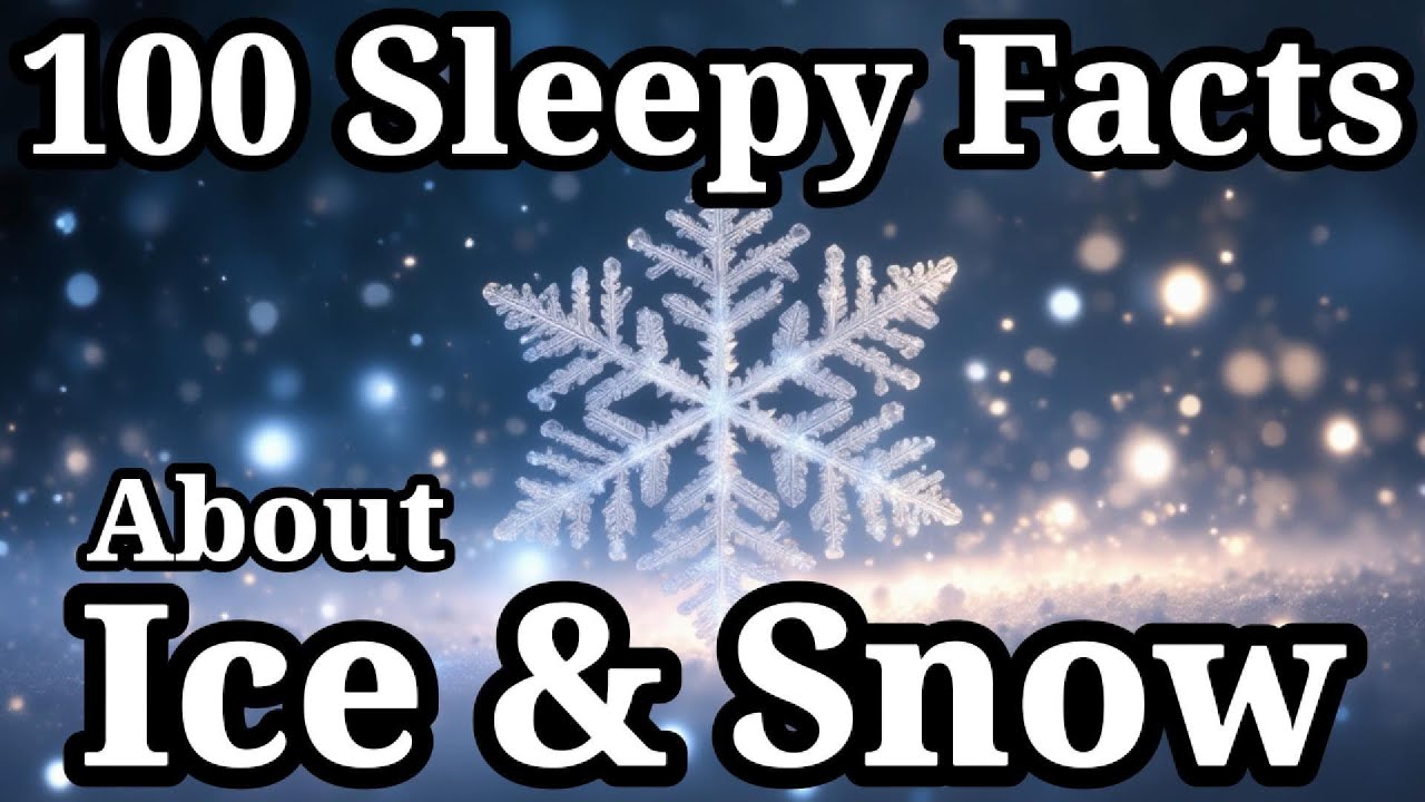 The Most Relaxing Facts About Ice & Snow to Fall Asleep To
