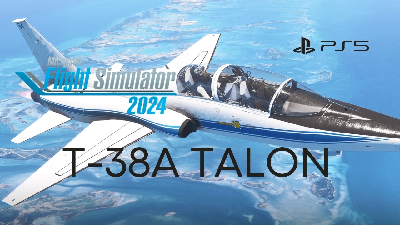 O Clássico Supersônico Chegou: Pilote o T-38A Talon no Microsoft Flight Simulator 2024