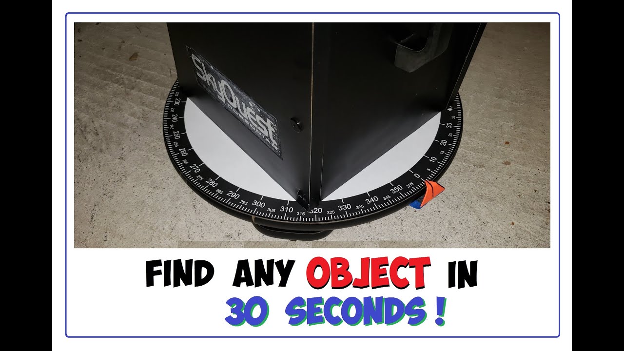 Cheapest Quick-Aim Telescope Upgrade: Installing and Using a Paper Setting Circle for Quick Aiming