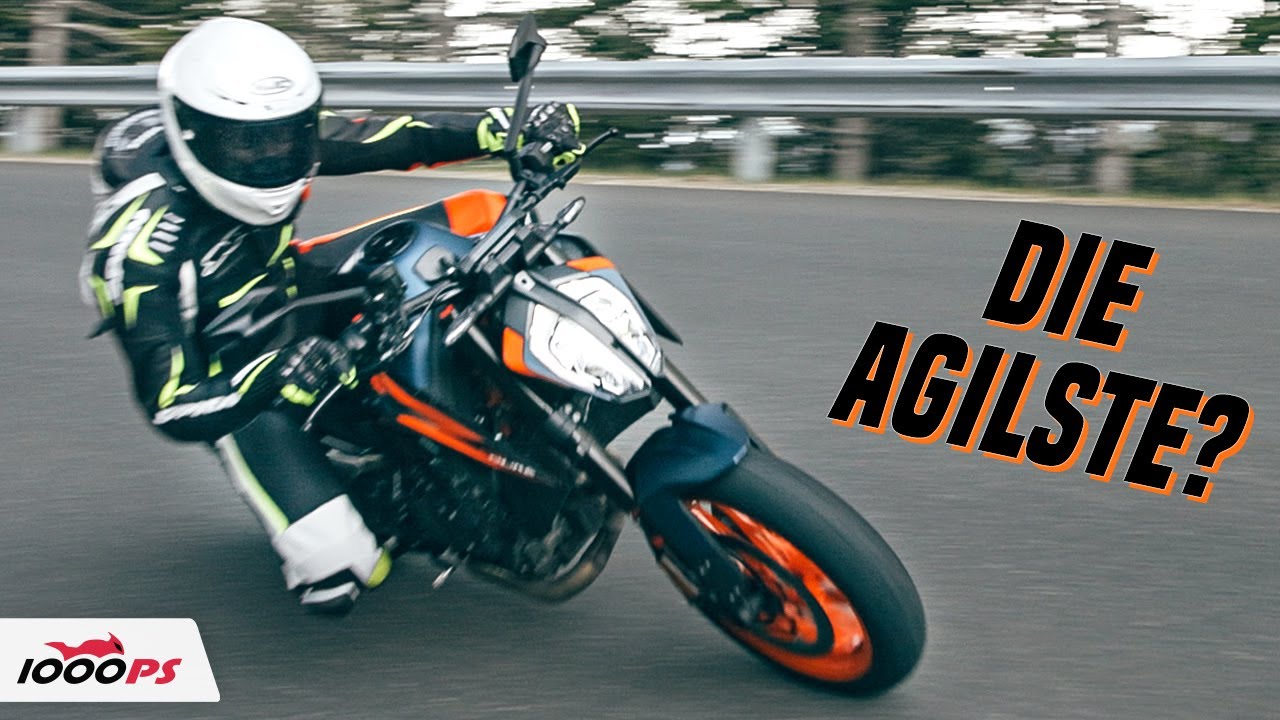 KTM 890 Duke R 2023 im Vergleichstest: Sportliche Mittelklasse Naked Bikes 2023