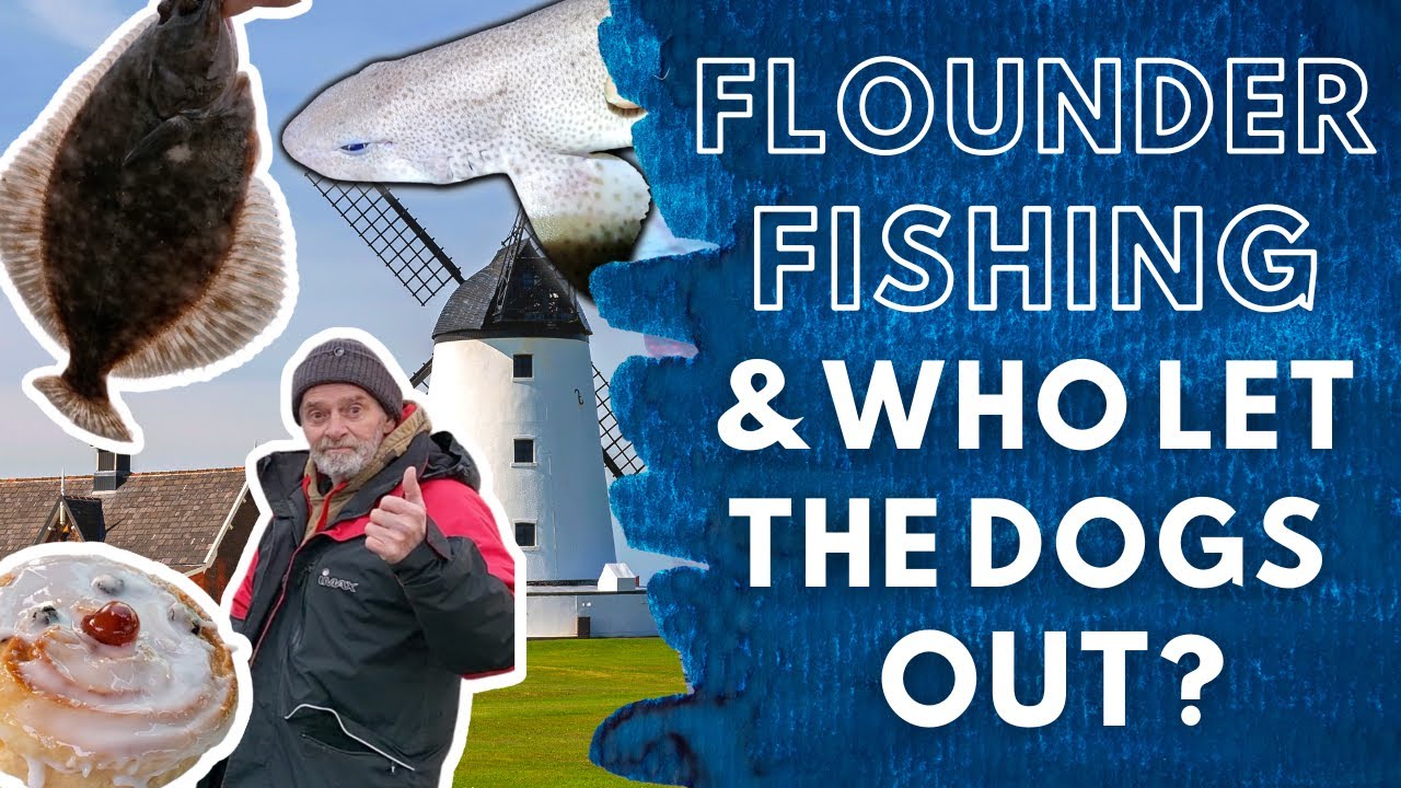 Fishing Blackpool & Lytham Catching Flounder & Whiting plus loads of Dog Fish - UK Sea Fishing