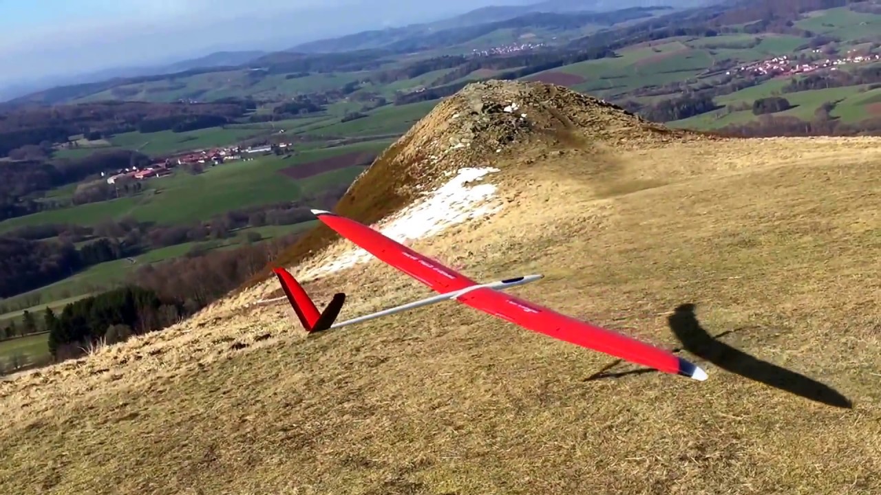 Challenging the Wind: Tortuga F3J DS's Thrilling Downwind Flight at Wasserkuppe!
