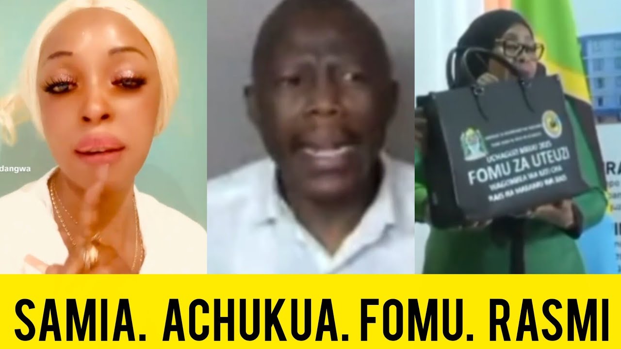 MAMA SAMIA ACHUKUA  FOMU  HUKU HUMPHREY POLEPOLE NA RACHEAL  WAKIMKASHIFU 