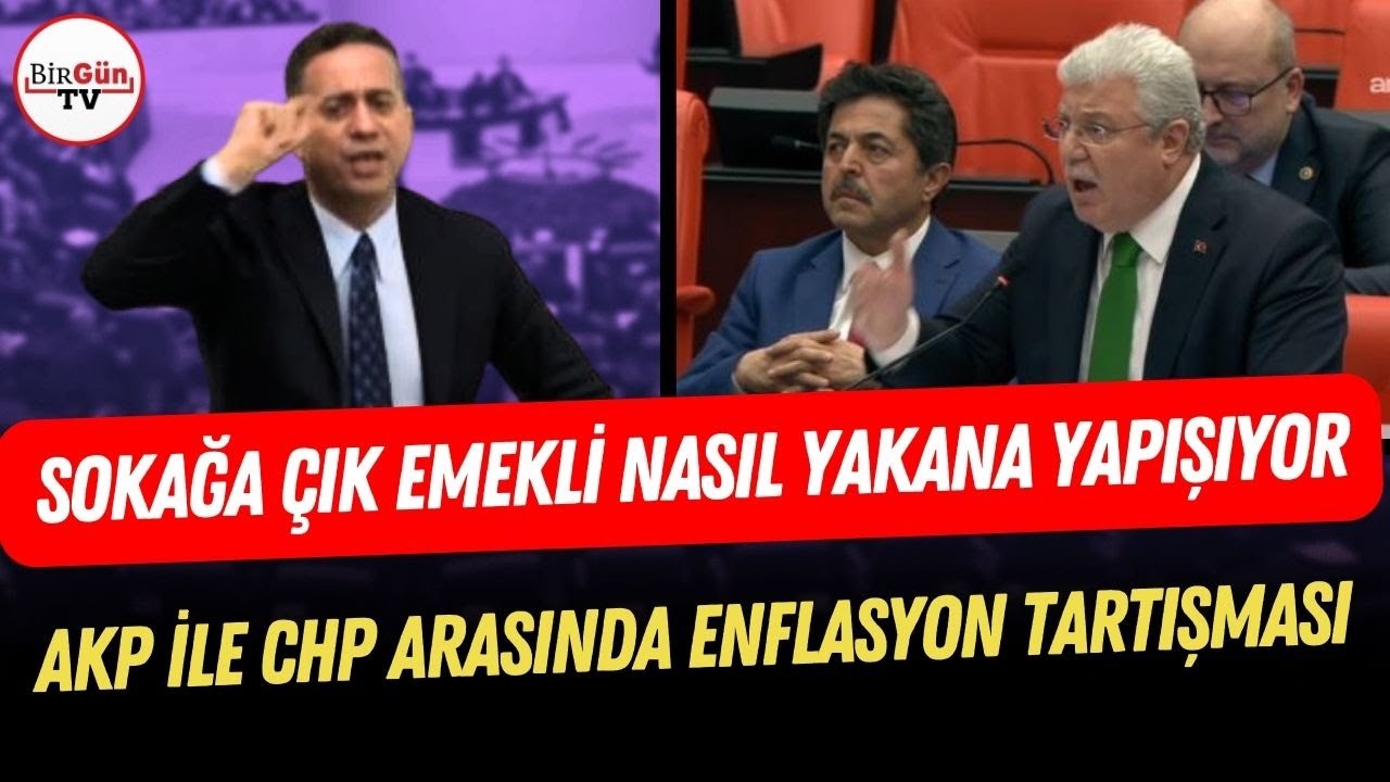 Meclis'te AKP ile CHP arasında enflasyon tartışması! 