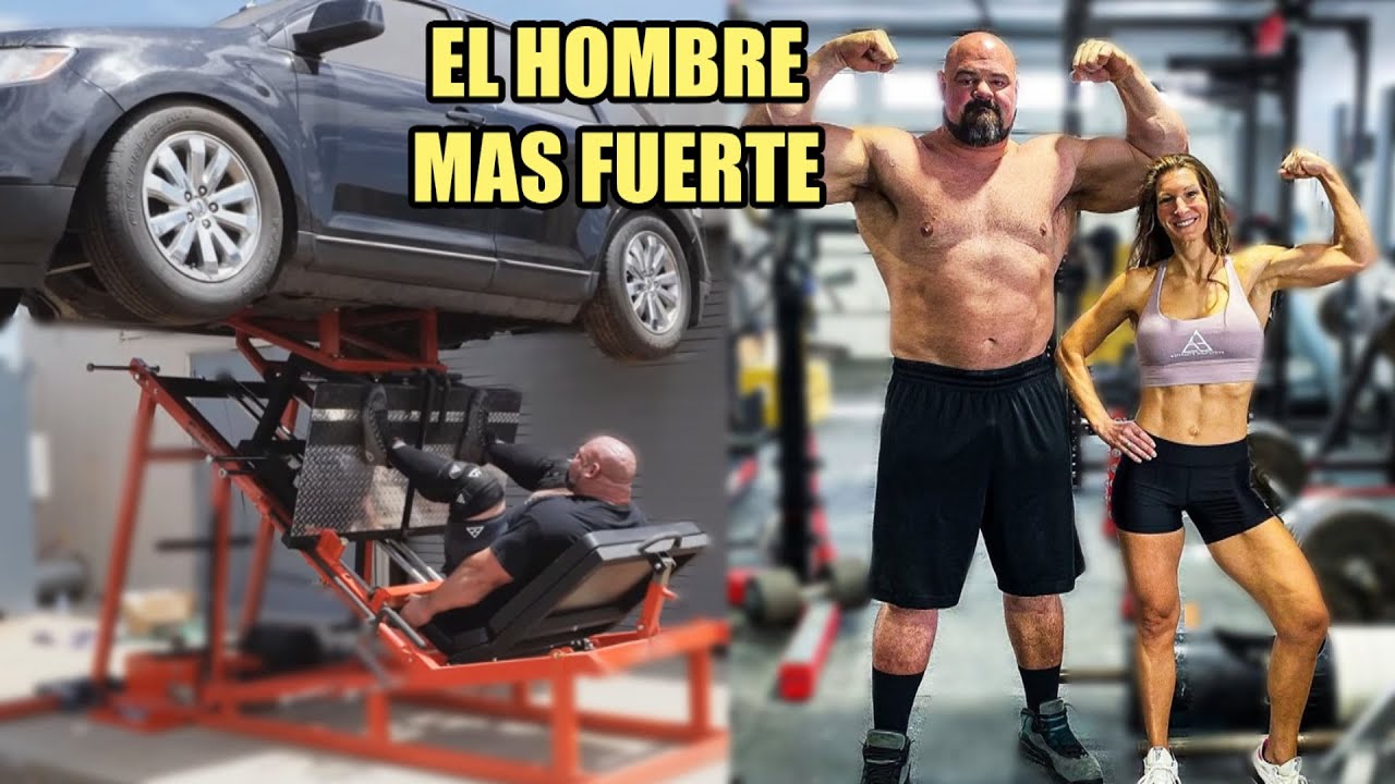 EL HOMBRE MAS FUERTE LEVANTA UN AUTO - Los Hombre más Fuertes del Mundo