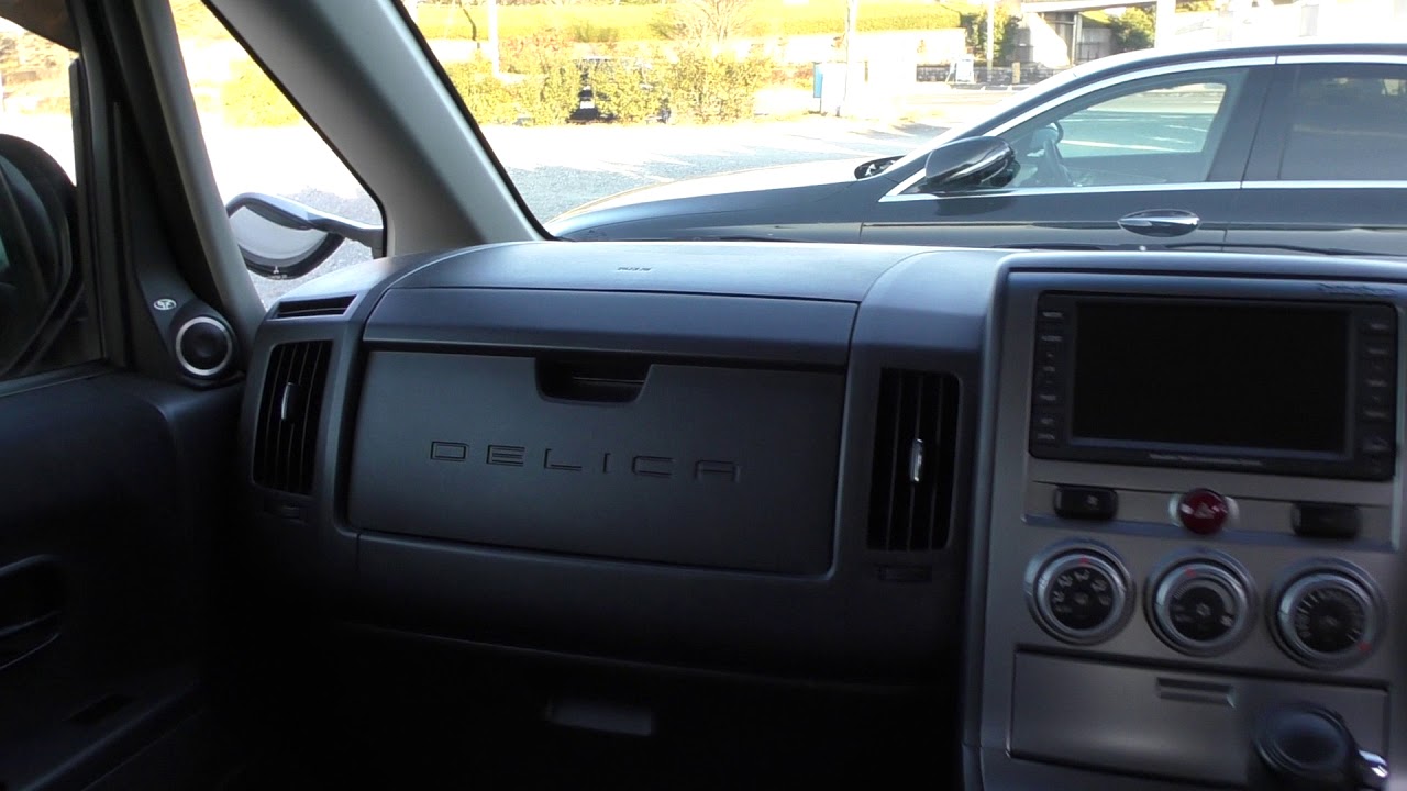三菱 デリカD:5  2008年式 (DBA-CV5W) 内装 　Mitsubishi Delica D:5 　2008y (DBA-CV5W)　
