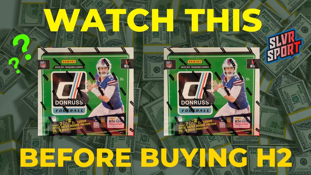 2022 Donruss Football Hobby Hybrid (H2) Box X2.  Worth $125 A Box???