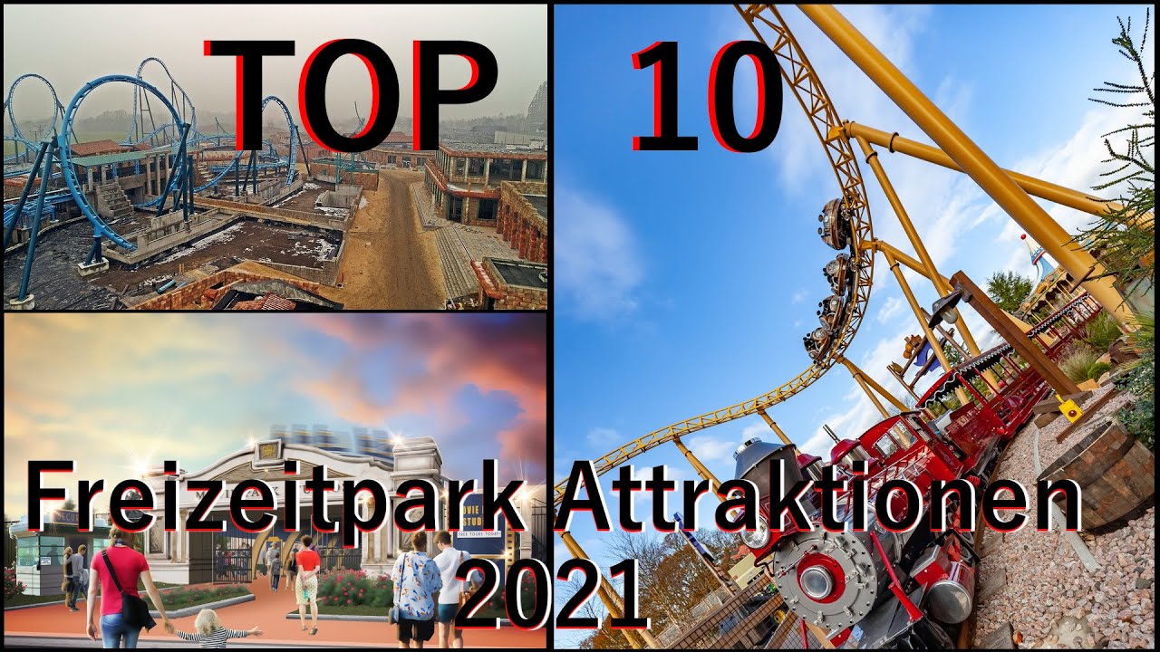 Die TOP 10 FREIZEITPARK NEUHEITEN für 2021 (Europa Edition)