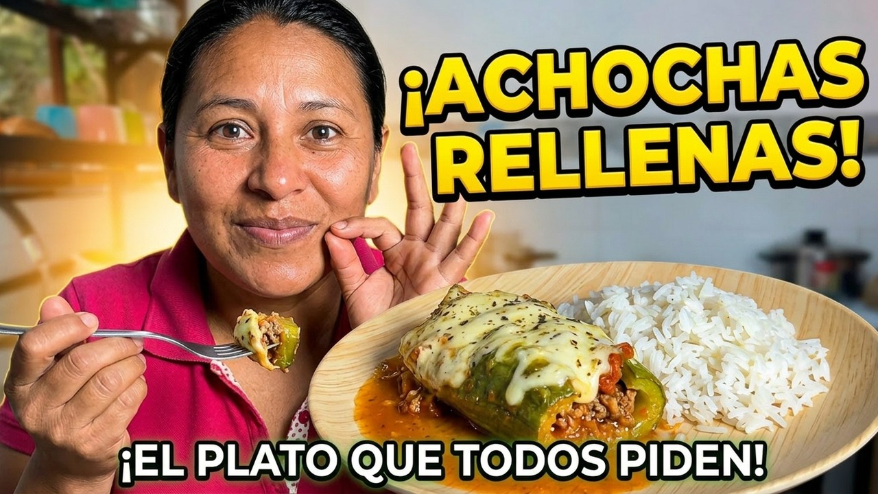 Recetas de achogchas rellenas con carne ¡quedo sabrosito¡