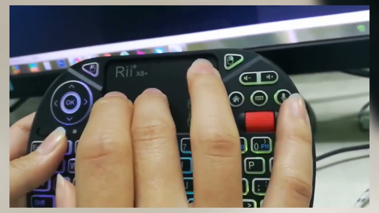 Perfect Gift! Mini Wireless Keyboard Rii X8