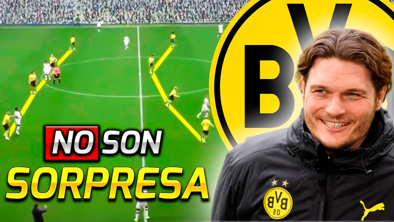 Como juega el BORUSSIA DORTMUND finalista de CHAMPIONS