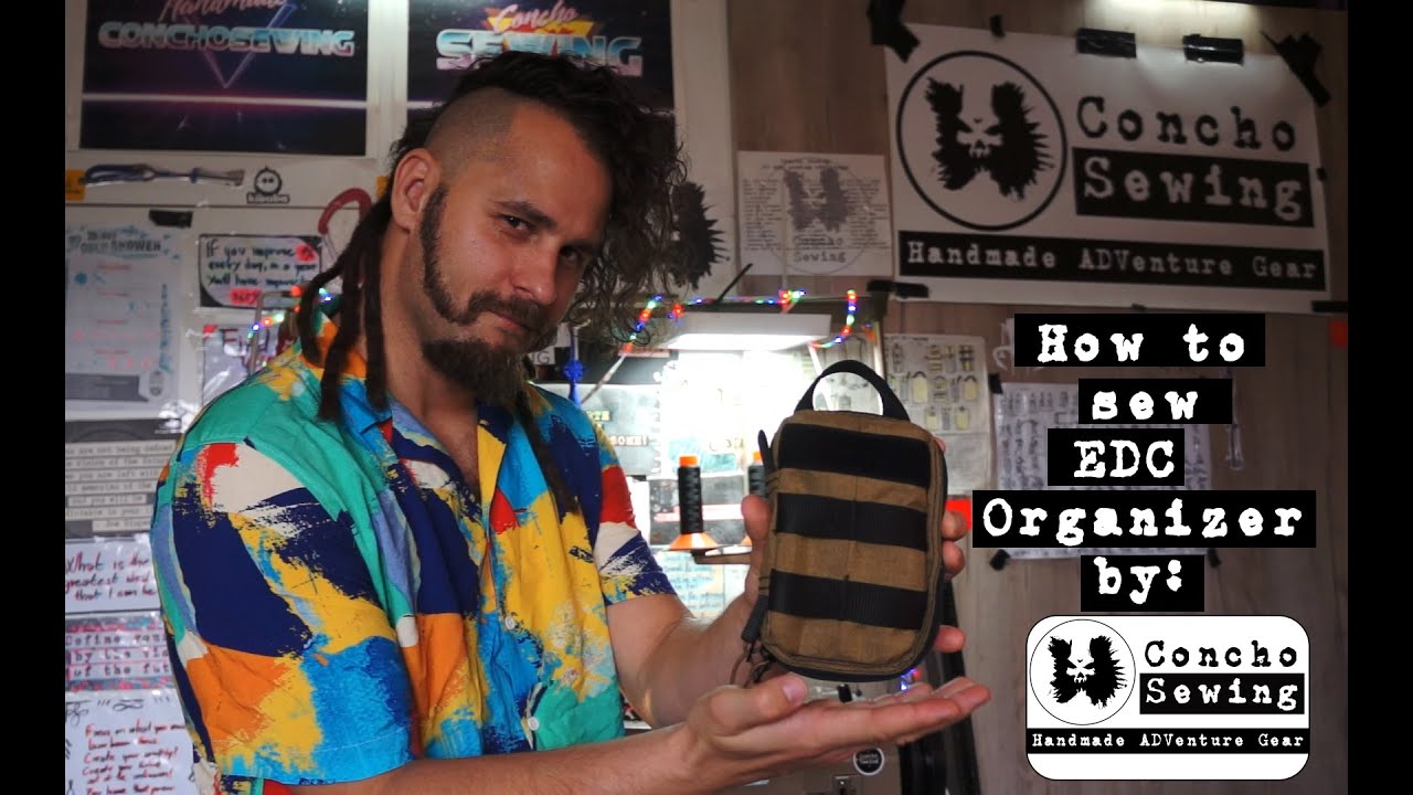 How to Sew EDC Organizer(tacticool)(2023)(MYOG)
