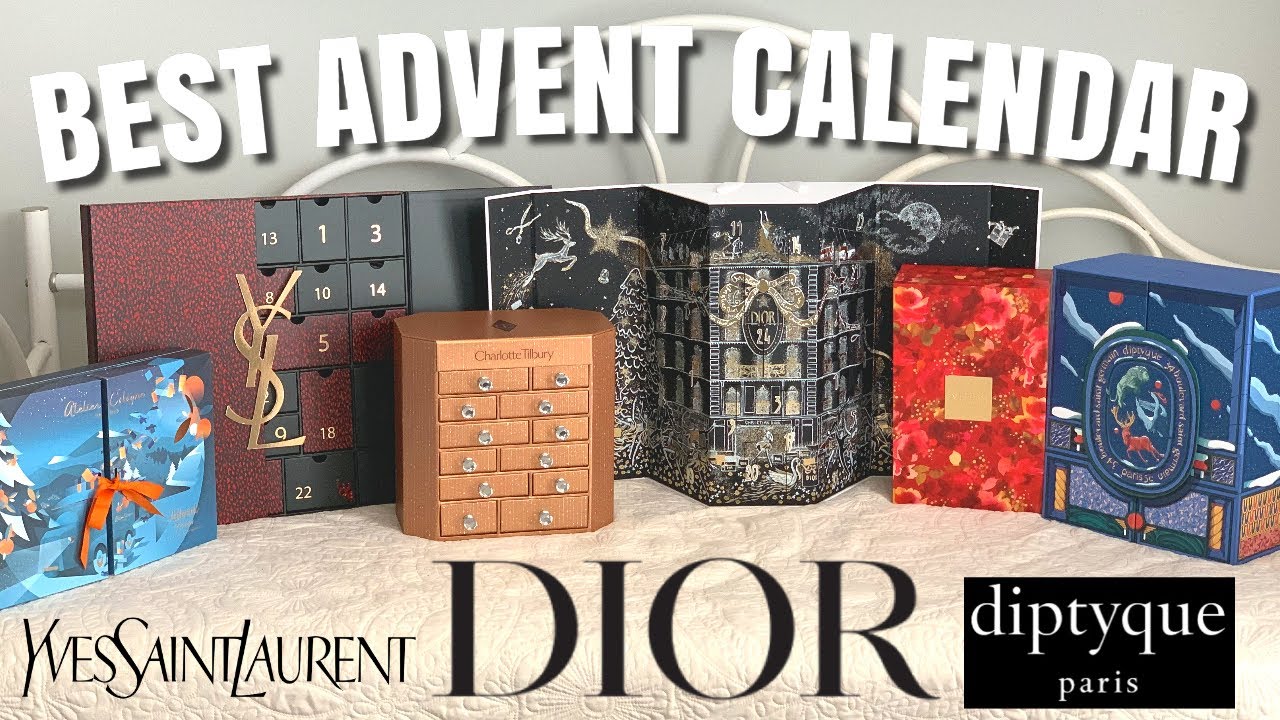 The *BEST* Luxury Advent Calendar 2020! Ranking DIOR, YSL, Diptyque, Aerin, Atelier Cologne