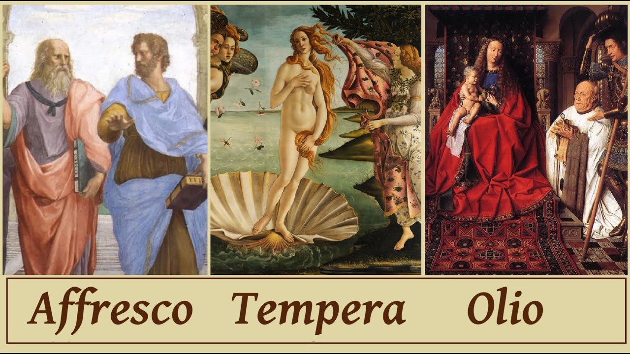 Le tecniche pittoriche rinascimentali