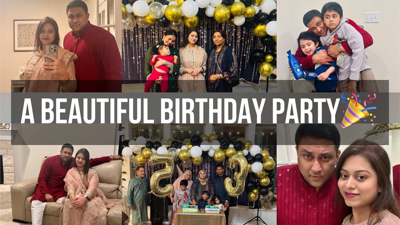 Birthday celebrations 🎉|| কার বার্থডে পার্টিতে গিয়েছিলাম আমরা ?? Vlog no.124